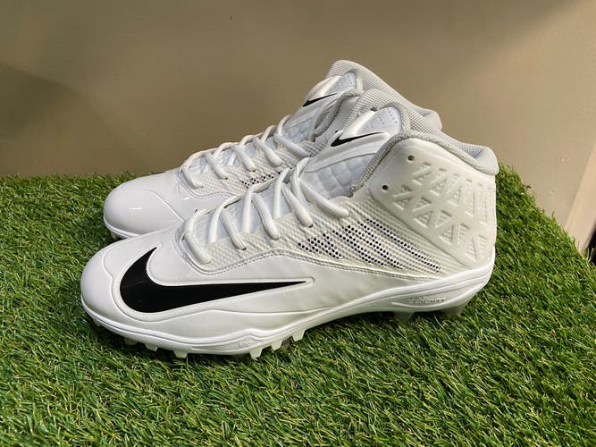 Nike Zoom Code Elite 3/4 TD Football Cleats White 603368-101 US Size 10 NEW