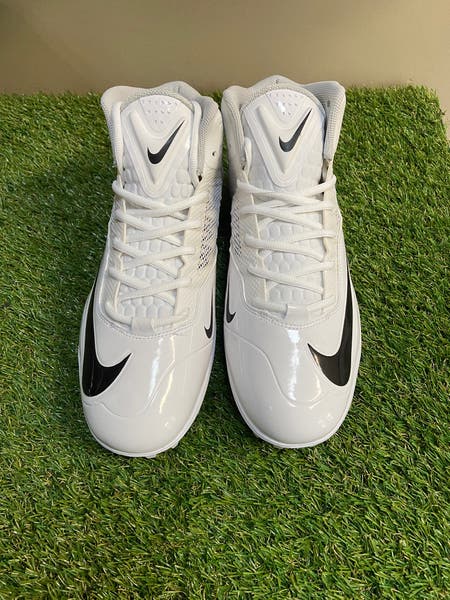 SOLD* Nike Zoom Code Elite 3/4 TD Football Cleats White  display picture 1