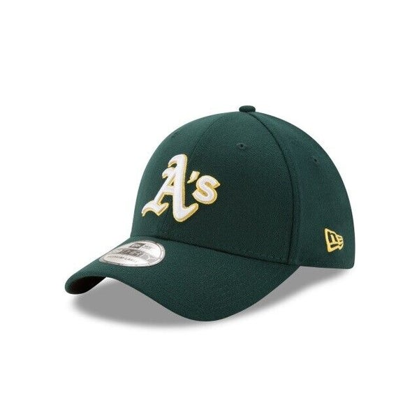 Men's Oakland Athletics New Era Green/Yellow MLB Team Classic 39THIRTY Flex  Hat