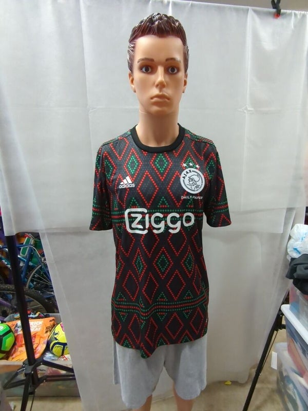 NWT AFC Ajax 2022-23 Warm Up Jersey Adidas Daily Paper M