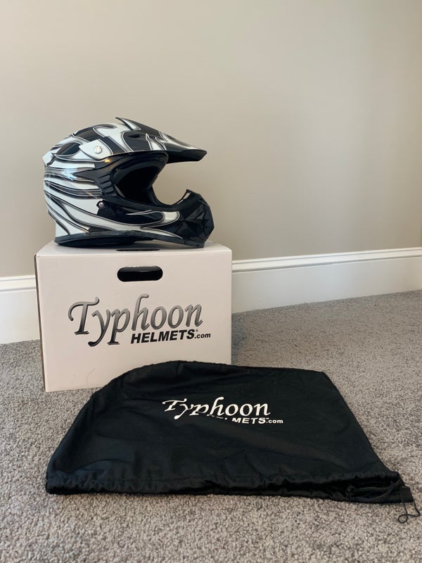 Used Typhoon Helmet - Youth XL - Unisex - Black