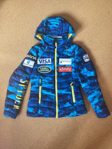 US Ski Team Spyder Puffy Jacket, Women’s Small