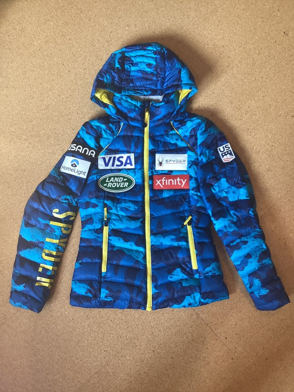 US Ski Team Spyder Puffy Jacket