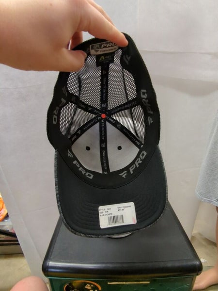 NWS Columbus Blue Jackets Fanatics Stretch Fit Hat S/M NHL