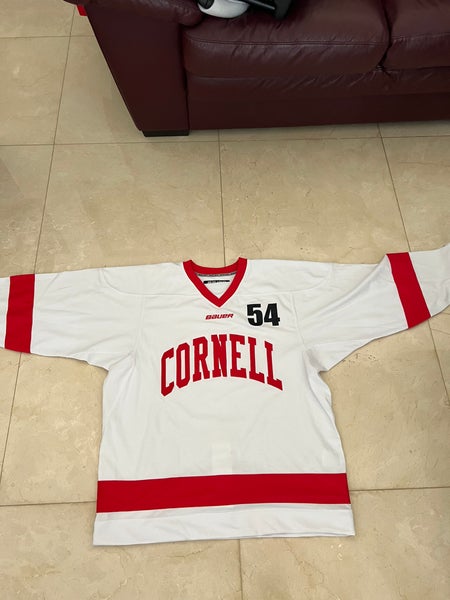 Cornell Hockey Jersey New Bauer Size 54 Cornell Jersey Size L
