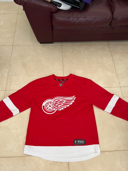 Detroit Red Wings Authentic Adidas SEIDER Home Jersey