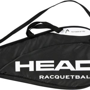 HEAD Racquetball Deluxe Coverbag - Racket Carrying Bag with Accessory...