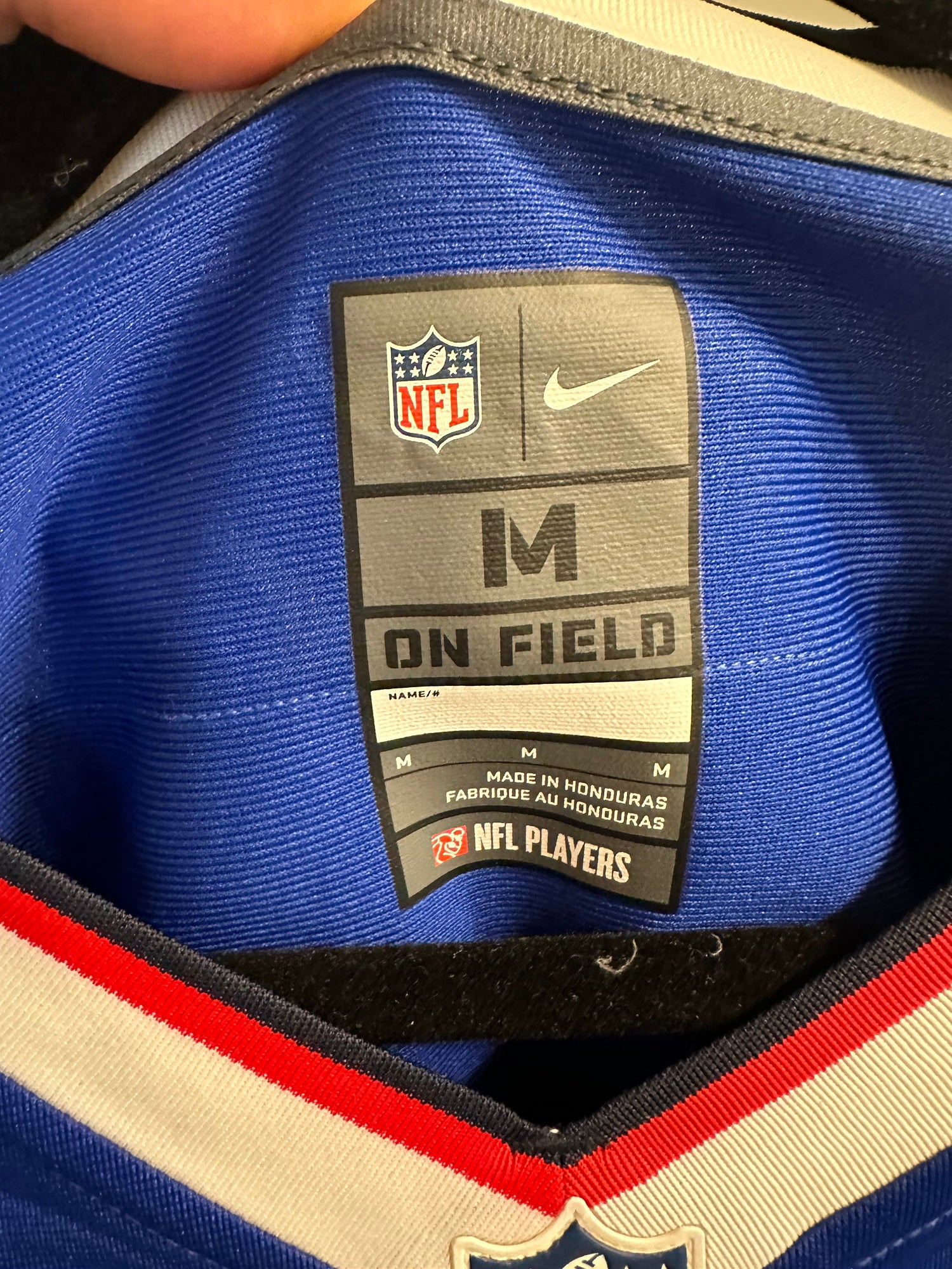 Nike NFL Buffalo Bills Josh Allen 17 Home Game Jersey Blue