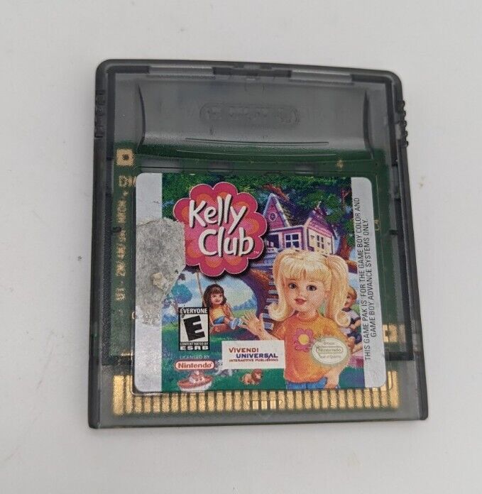 Nintendo Game Boy Color Kelly Club Authentic Tested & Working Vivendi GBC 1998