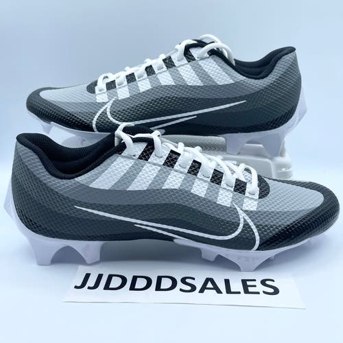 Nike Vapor Edge Speed 360 Smoke Grey Football Cleats DQ5110-001 Men's Size 10.5.