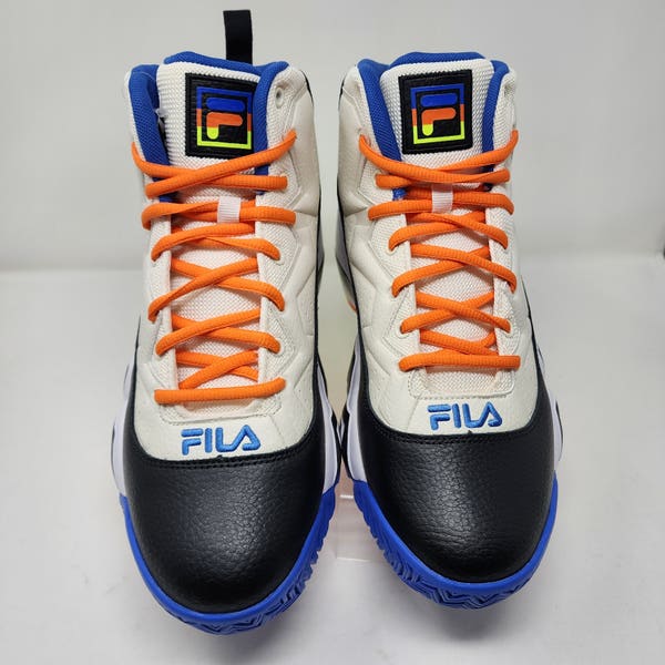 Fila Basketball Shoes Mens 10.5 MB Cream Multicolor Aztec