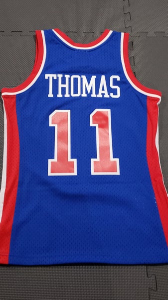 Mitchell & Ness NBA Swingman Road Jersey Pistons Isaiah Thomas 1988 Men's  Small