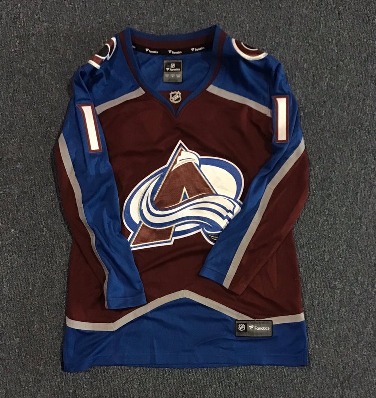 NHL Colorado Avalanche 1995-96 uniform and jersey original art – Heritage  Sports Art