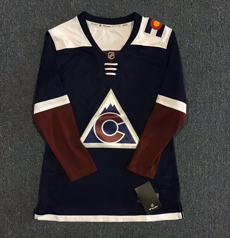 New With Tags Colorado Avalanche Women’s Fanatics Jersey ( Blank )