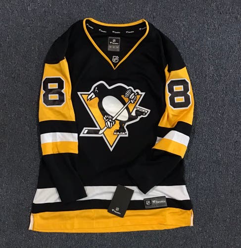 New With Tags Pittsburgh Penguins Women’s Fanatics Jersey Dumoulin, Kessel, Or Guentzel