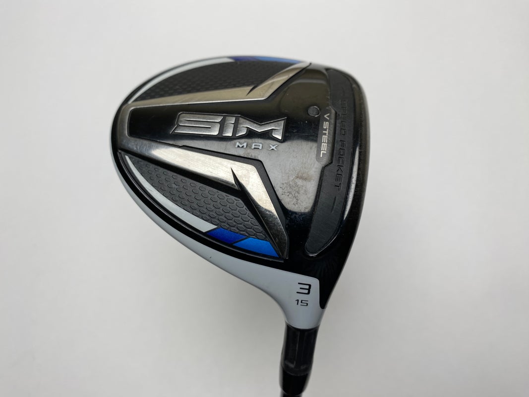 TaylorMade Sim Max 15° #3 Wood Fujikura Ventus Regular Flex Mens