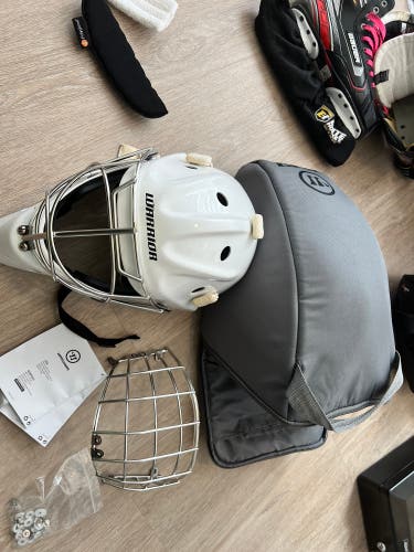 Used Warrior Ritual F1 Goalie Mask