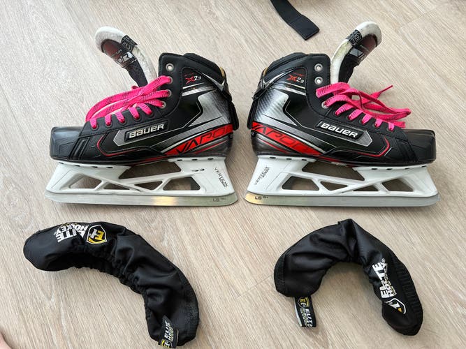 Used Bauer Regular Width Size 8 Vapor X2.9 Hockey Goalie Skates