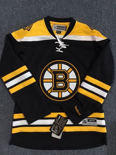 New With Tags Boston Bruins Women’s Fanatics Jersey ( Blank )