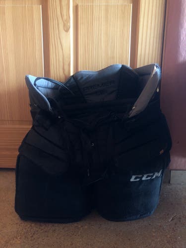 Used Large CCM  Premier Pro Hockey Goalie Pants