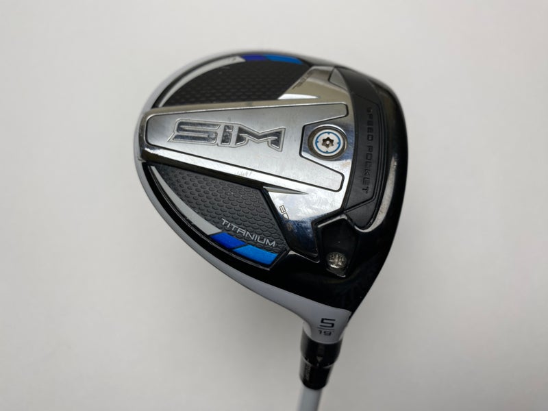 Taylormade SIM Ti 5 Fairway Wood 19* Fujikura Atmos Tour Spec 7x Extra Stiff RH