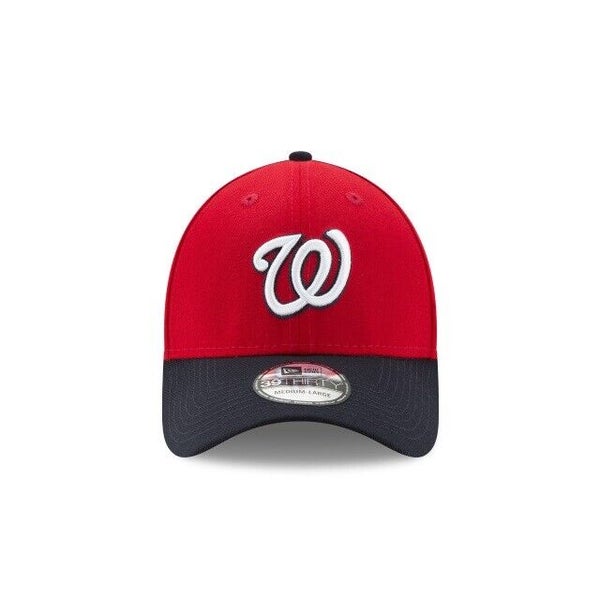 Washington Nationals New Era Throwback Stripe Original Fit 9FITFY  Structured Hat - Red