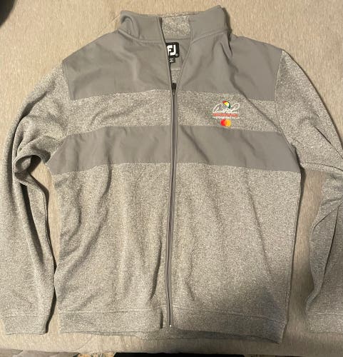 FOOTJOY ARNOLD PALMER TOURNY LIGHTWEIGHT JACKET ( XL ) - GRAY