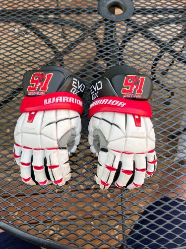 Team 91 Maryland Warrior Medium EVO QX Lacrosse Gloves