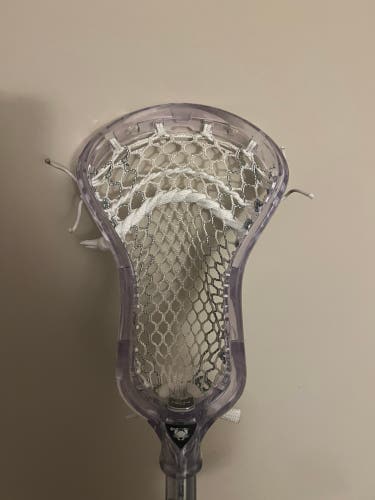 ECD ION Clear Lacrosse Head w/ ECD Striker Mesh