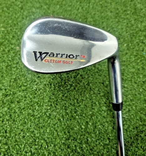 Warrior Custom Golf Gap Wedge 52* / RH / Stiff Steel ~36" / NEW GRIP / jd3935