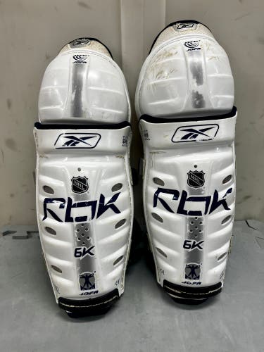 Used Senior RBK Reebok / Jofa 14" 6K Shin Pads Pro Level