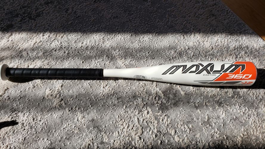 Used USSSA Certified 2021 Easton Composite Maxum 360 Bat (-12) 15 oz 27"