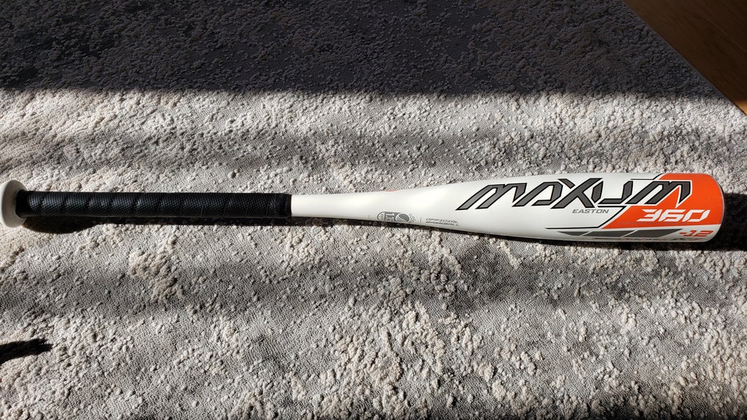 Used USSSA Certified 2021 Easton Composite Maxum 360 Bat (-12) 15 oz 27"