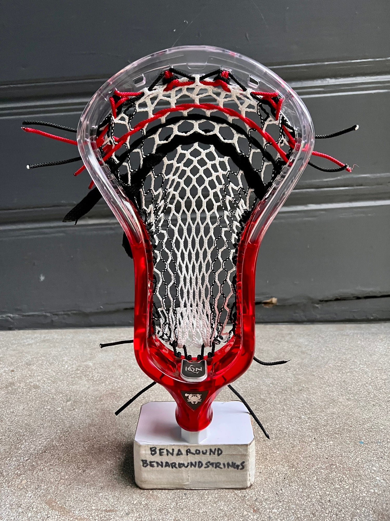 ECD Ion Lacrosse Head - Clear Unstrung