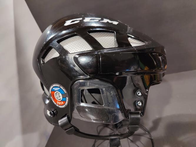 CCM FL80 Black Hockey Helmet Size M