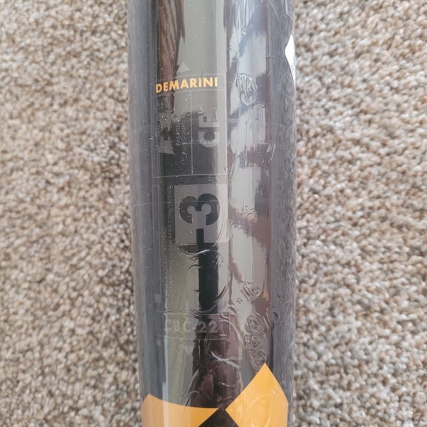 New BBCOR Certified 2022 DeMarini CF Zen Bat (-3) 28 oz 31"