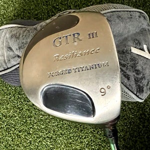 GTR III Resiliance Forged Titanium 9* Driver / Regular Steel / Men's RH / sa7918