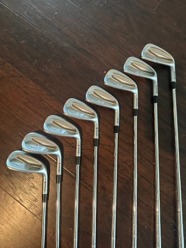 PING i200 FULL SET red dot with Elevate VVS stiff shafts