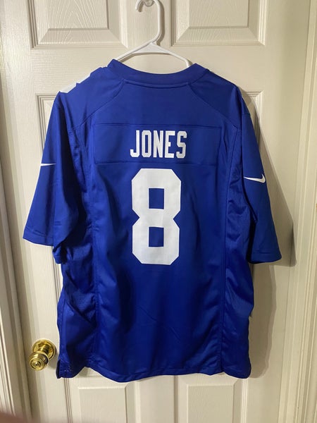 Nike / Youth New York Giants Daniel Jones #8 Royal Game Jersey