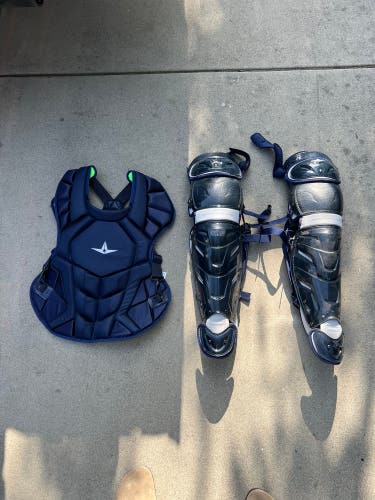 All Star Adult Catcher's Set Blue