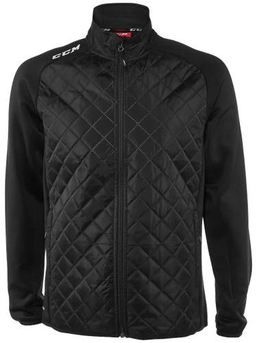 Black New Youth XL CCM Quilted jacket Jacket