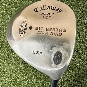 Callaway Big Bertha Warbird 10* Driver / Regular Graphite / NEW GRIP / sa7929