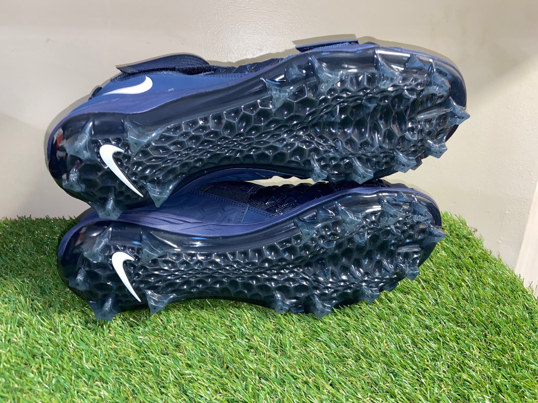 Size 16 Nike Force Savage Elite 2 TD Football Cleats BV3962-401 Navy Blue Nike Force Savage Elite 2 TD Navy Football Cleats BV3962-401  main image 4