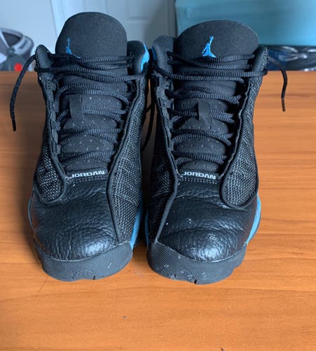 Size 5.5 - Jordan 13 Retro Mid Black University Blue