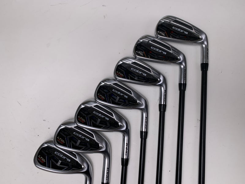 Cobra LTDx One Length Iron Set 5-PW+AW KBS PGI 65g Senior Graphite Mens RH