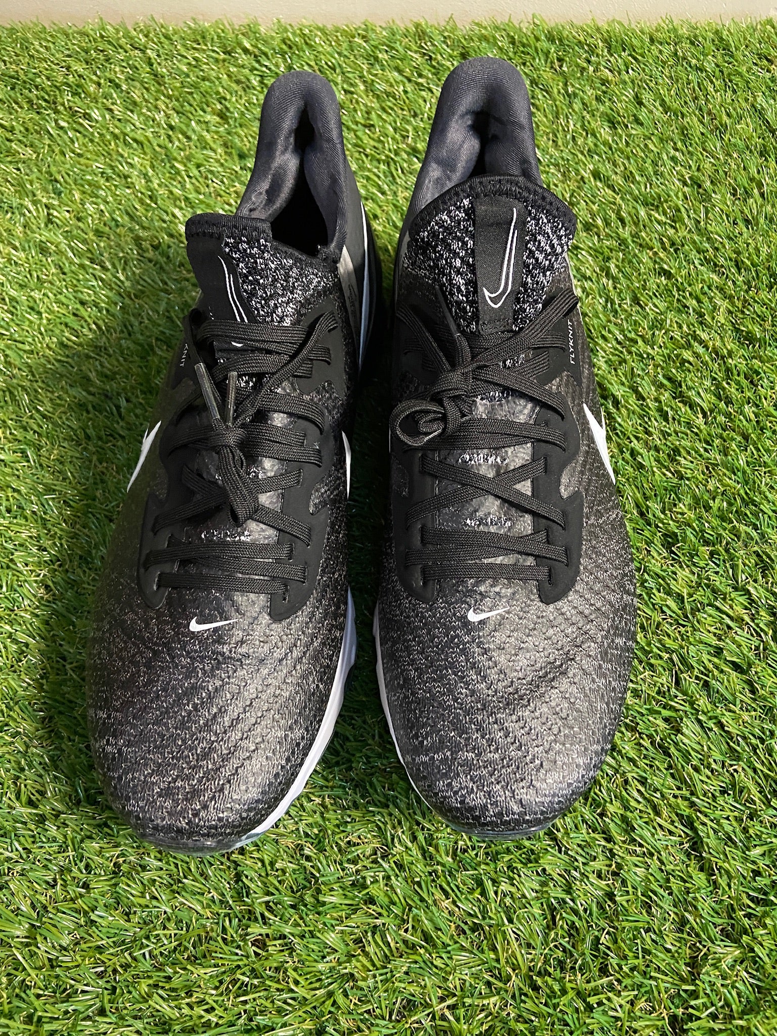 Nike Air Zoom Infinity Tour Golf Shoes Flyknit Black Mens 10.5 CZ8300-001 NEW Nike Air Zoom Infinity Tour PMO Flyknit Golf Shoes Black  main image 3