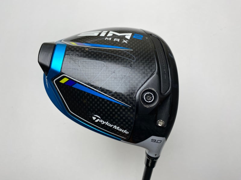 Taylormade SIM2 MAX Driver 9* Project X HZRDUS Smoke 6.0 70g Stiff Graphite RH