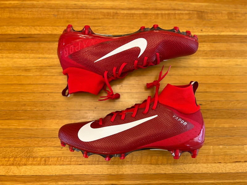 Accumulatie Pa fee Nike Vapor Untouchable Pro 3 TD Football Cleats Red AO3021-601 Mens Size 16  RARE | SidelineSwap