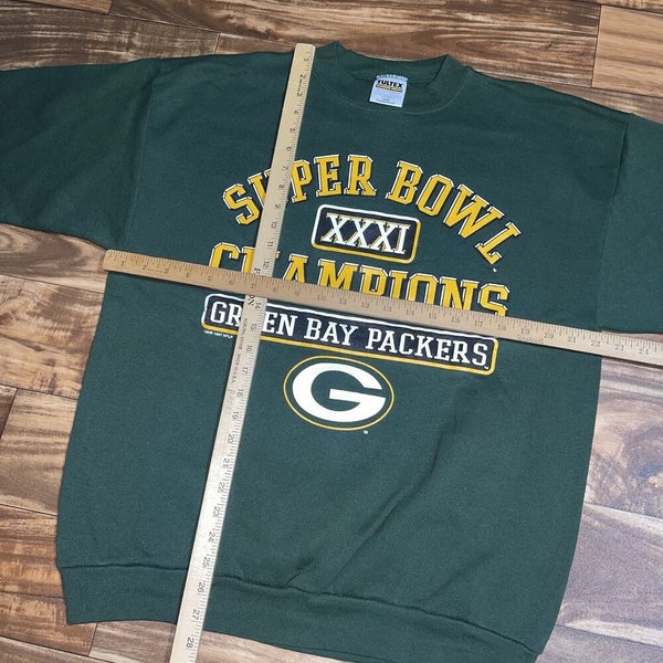 Vintage Green Bay Packers Sweatshirt Super Bowl Champions 