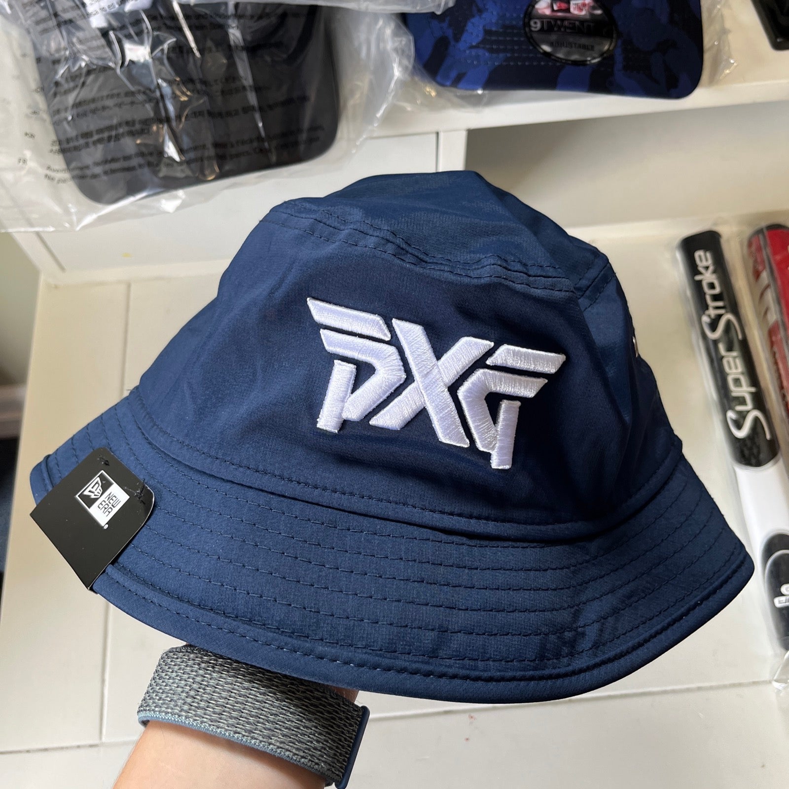 PXG 39THIRTY STRETCH FIT CAP - CAMO WHITE